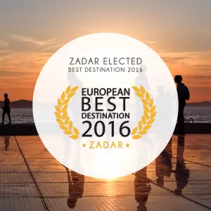 As of today, Zadar officially holds the title of the best European tourist destination