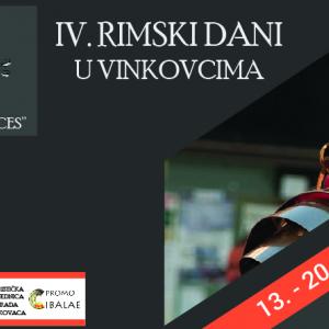 IV Roman days from 13 to 20 May in Vinkovci