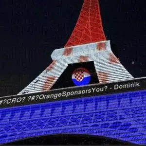 Obasjajmo Eiffelov toranj u hrvatskim bojama - treća sreća