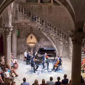 The ensemble of the Vienna Philharmonic delighted visitors at the Dubrovnik Summer Festival