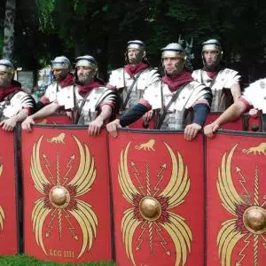 Imperial birthday celebration on Roman days in Vinkovci