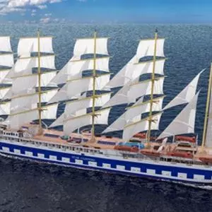 The largest sailing ship in the world launched in Split