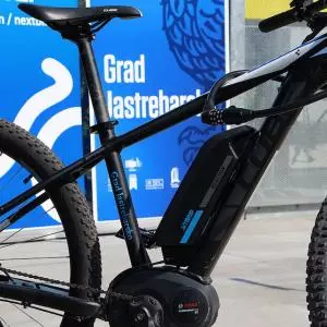 The first garage with public electric bicycles in Croatia opened in Jastrebarsko