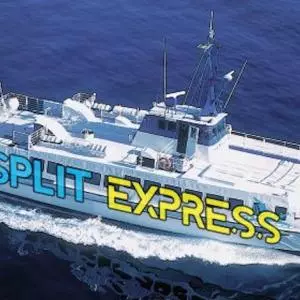 Established catamaran line from Resnik to Split