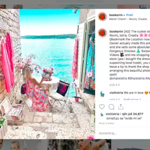 Jedna od najboljih svjetskih blogerica za luksuzni turizam boravi u Istri