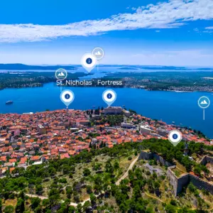 From now on, tourists can get to know Šibenik through a virtual walk with 360 panoramas
