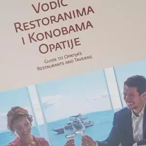 Brochure "Guide to Opatija's restaurants and taverns" presented