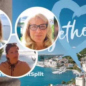 Split tourist guides send a message to tourists in 12 world languages