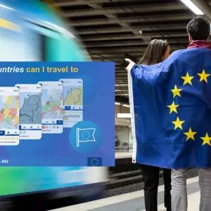 The website of the European Commission for Safe Travel and Tourism in the EU - Re-open EU, was presented