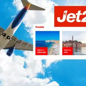 Jet2 uvodi 12 direktnih linija prema Dubrovniku, Splitu i Puli