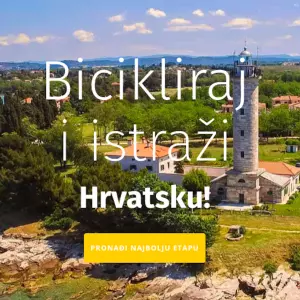 Presented cycling EuroVelo 8 website that passes through Croatia