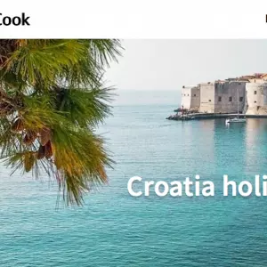 Thomas Cook also included Croatian destinations in his offer