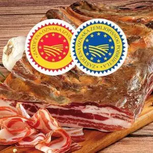 Dalmatian pancetta and pechenitsa are two new Croatian products with a protected name in the EU