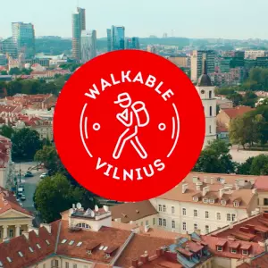 Još jedna odlična kampanja Vilniusa: Istražite grad prateći oči, a ne navigaciju