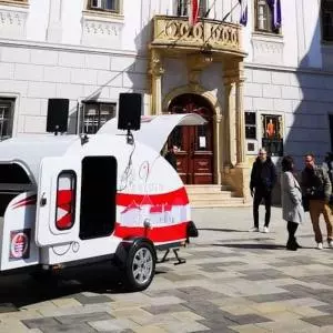 Varaždin received a promotional and music camper
