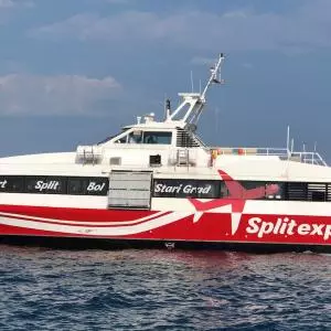 A fast ferry line started from Split to Bol