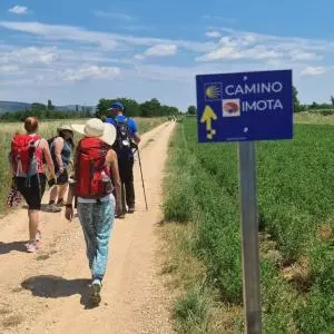 The first Camino Imota weekend attracted a large number of pilgrims to the Imotski region