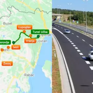 The full profile of the section of the Istrian Y from Cerovlje to Lupoglav has been put into operation