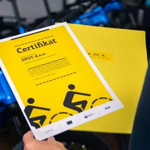 The first tourist company in Croatia to become a certified Employer, a friend of cycling