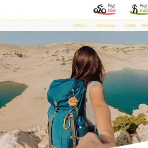 The successful Pag Outdoor project received a new website that unites the offer of the entire island