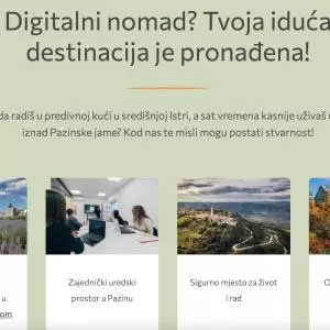 Kampanja "Živi i radi u središnjoj Istri" predstavlja unutrašnjost Istre za digitalno nomadski život