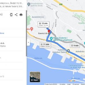 Rijeka dobila Google Transit opciju za autobuse
