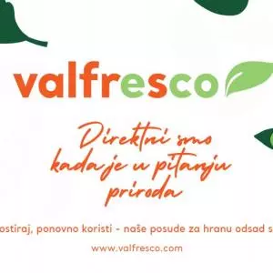 Valfresco Direkt now uses biodegradable containers to deliver food from the Valfresco kitchen