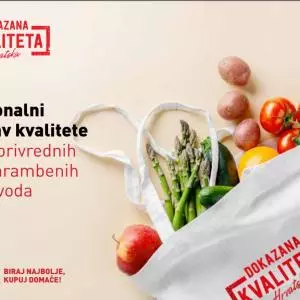 The third label "Proven quality - Croatia" for vegetables has been recognized