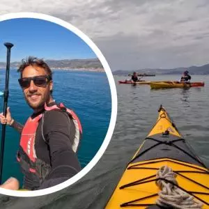Marko Kovač is working on the manual of the program on organized sea kayaking in Croatia