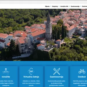 After fifteen years, the new website of the Tourist Board of the island of Krk was presented