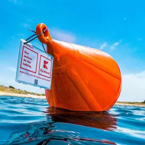 Excellent cooperation: Kaufland installed ten environmentally friendly anchoring buoys in Kornati National Park