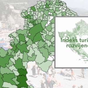 Objavljene vrijednosti Indeksa turističke razvijenosti za 2024. godinu