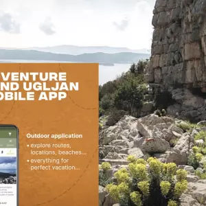 Presented mobile application - Adventure Island Ugljan