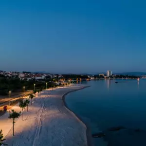 Vodice and Tribunj are connected by one of the longest coastal promenades