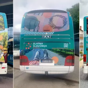 TZ of Požega-Slavonia County promotes key tourist products on buses