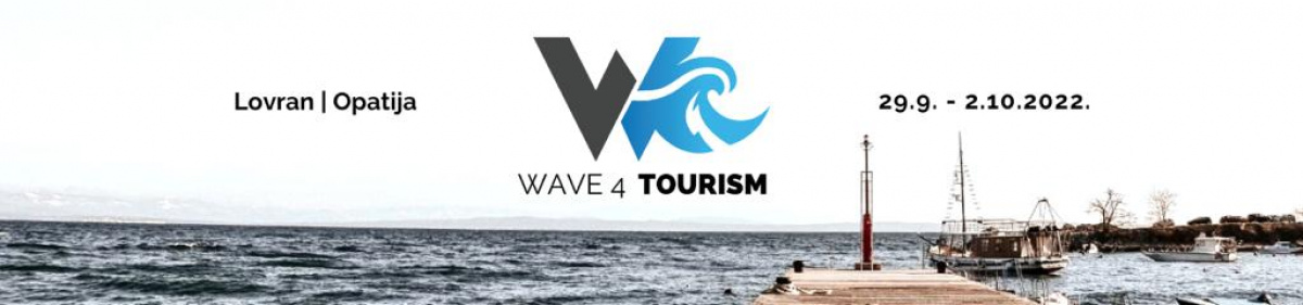 Wave for tourism banner