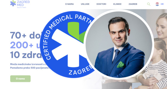 Ivan Rendulić: ZagrebMed is a booking site for medical services that also provides complete hospitality to the patient