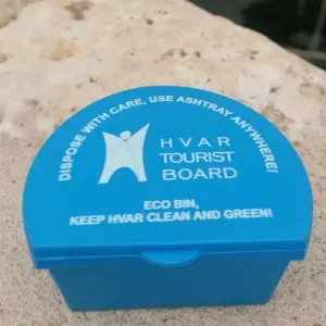 Hvar's reusable ashtrays were well received, new eco projects are following