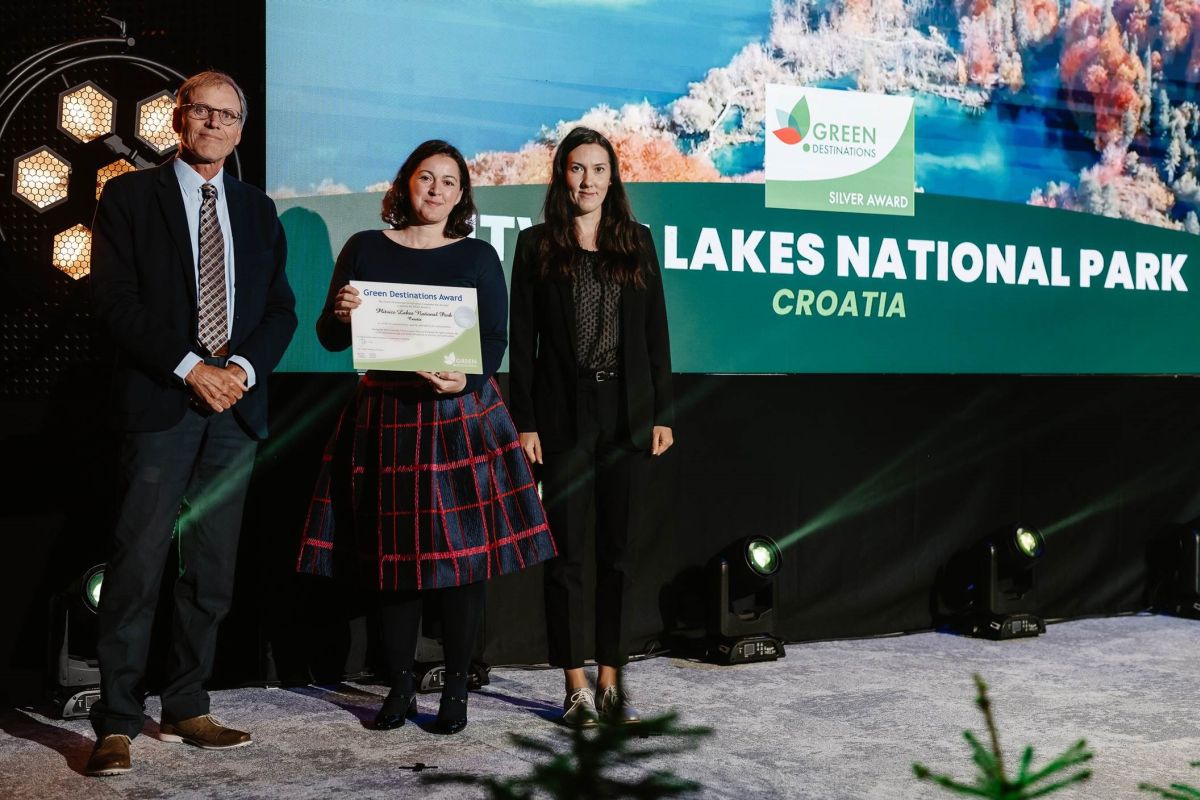 Dodjela nagrade green destinations plitvicka jezera 2023