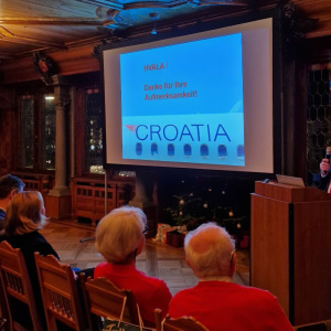 Joint presentation of Croatia Airlines, HTZ and TZ of Istrian County in Zurich