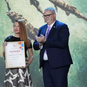 In Rovinj, an award was given to the most colorful tourist workers from the Split-Dalmatia County