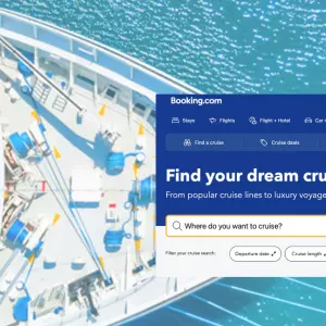 Booking.com strongly entered the cruise segment as a new travel vertical for customers