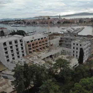The construction of the Hyatt Regency Zadar hotel is entering a new phase, opening in 2024.