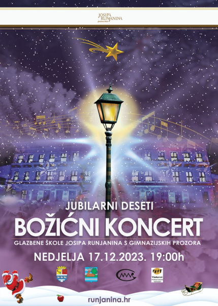 Poster for the 2023 musical concert