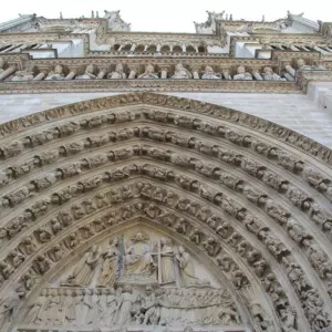 The tower of Notre Dame Cathedral discovered, reconstruction continues after the fire