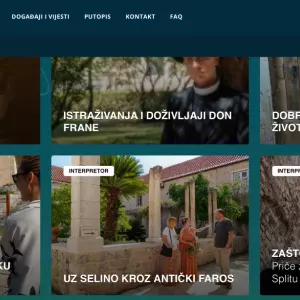 The project Dalmatia storytelling destination goes further: presented tourist digital platform