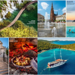 Croatia on the cover of the jubilee 200th edition of ADAC's Reisemagazin