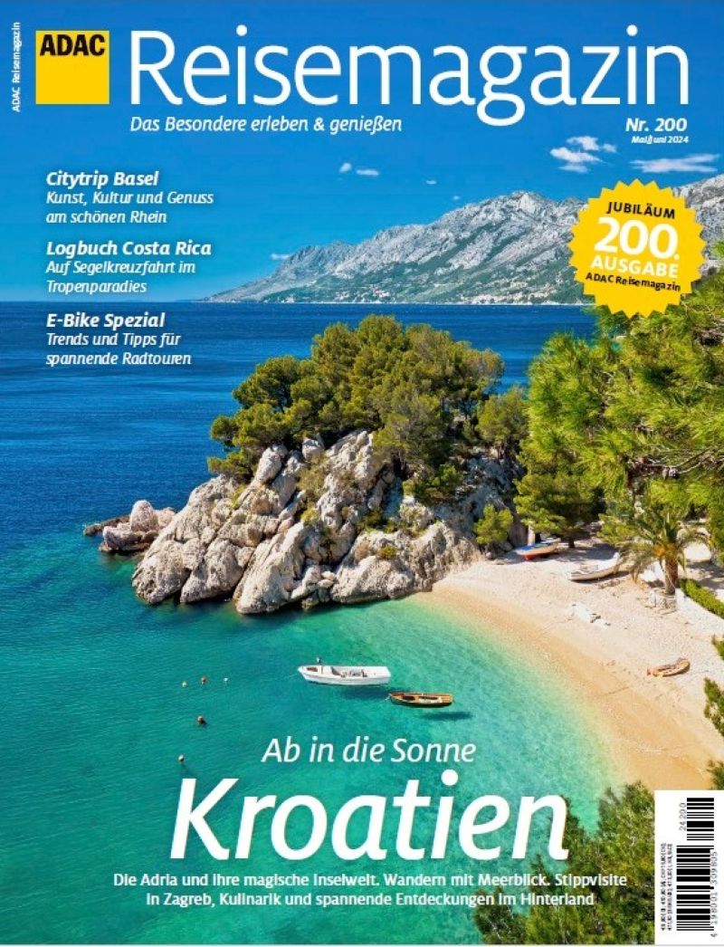 Adac reisemagazin cover page source htz