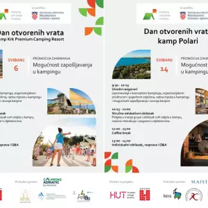 Career development in camping: Camp open days in Istria and Kvarner