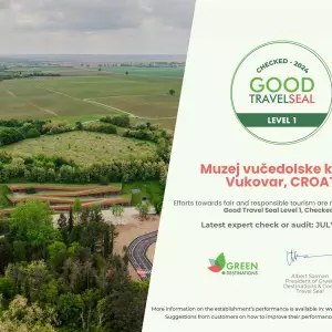 Prvi u Slavoniji: Vukovarsko - srijemska županija dobila nositelje Good Travel Seal certifikata